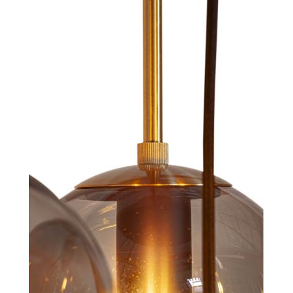 ByRydens - Żyrandol na linkach LAURA 7xE27/8W/230V