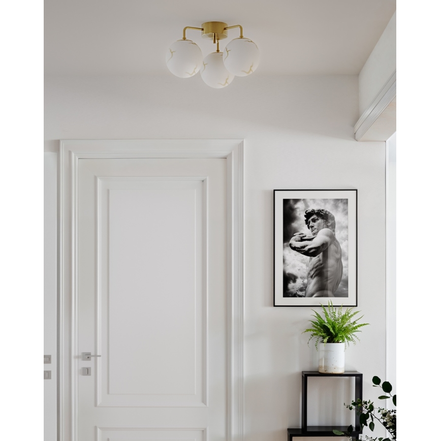 ByRydens - Przysufitowy żyrandol BELLAGIO 3xE27/8W/230V