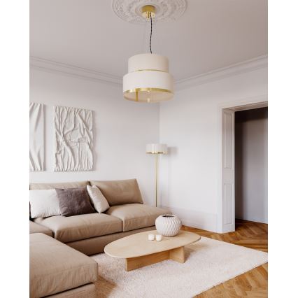 ByRydens - Lampa wisząca na lince MARCEL 2xE27/8W/230V