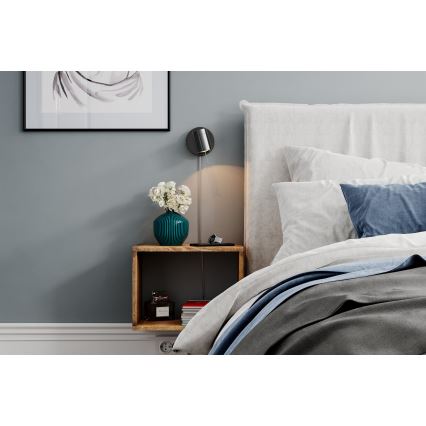 ByRydens - ByRydens - Kinkiet punktowy ściemnialny CORRECT 1xGU10/7W/230V czarny