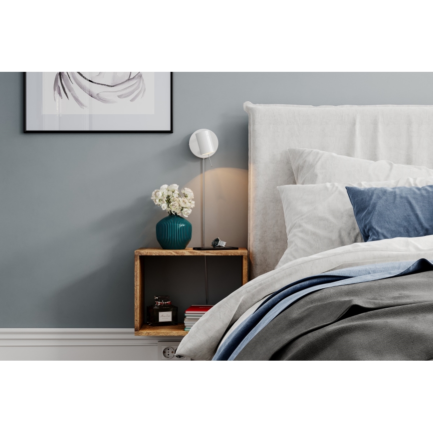 ByRydens - ByRydens - Kinkiet punktowy ściemnialny CORRECT 1xGU10/7W/230V biały
