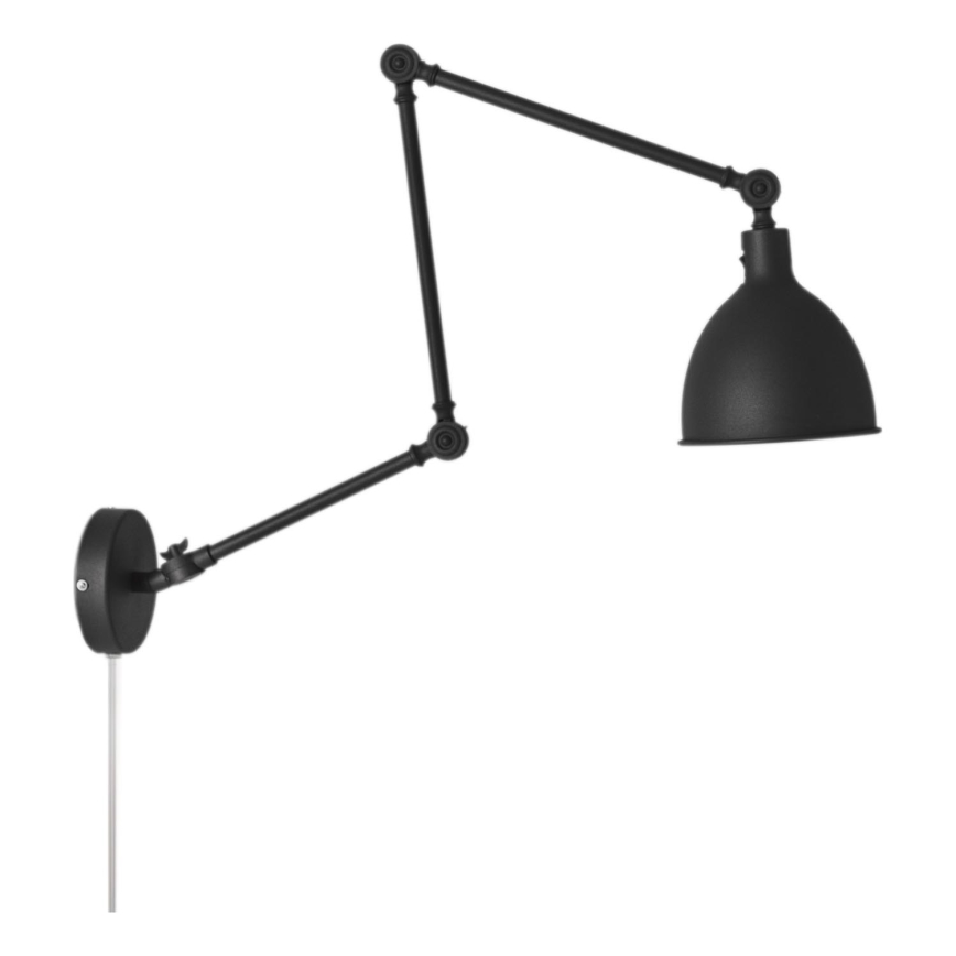 ByRydens - Kinkiet ściemnialny BAZAR 1xE27/5W/230V czarny