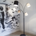 ByRydens - Lampa podłogowa FOGGY 5xE14/5W/230V