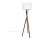 ByRydens - Lampa podłogowa VEGA 1xE27/5W/230V brązowy/biały