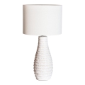 ByRydens - Lampa stołowa BARTHA 1xE27/8W/230V kremowa