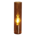 ByRydens - Lampa stołowa FLAKE 1xE27/5W/230V brązowa/przydymiona