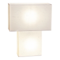 ByRydens - Lampa stołowa iSQUARE 1xE27/8W/230V biała