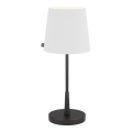 ByRydens - Lampa stołowa LUMI 1xE27/8W/230V biały/czarny 48,5 cm