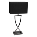 ByRydens - Lampa stołowa OMEGA 1xE27/5W/230V czarna
