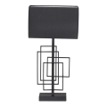 ByRydens - Lampa stołowa PARAGON 1xE27/5W/230V czarna
