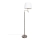 ByRydens - LED Lampa podłogowa ORLANDO 1xE27/5W/230V + LED/3W biały/brąz śr. 36 cm