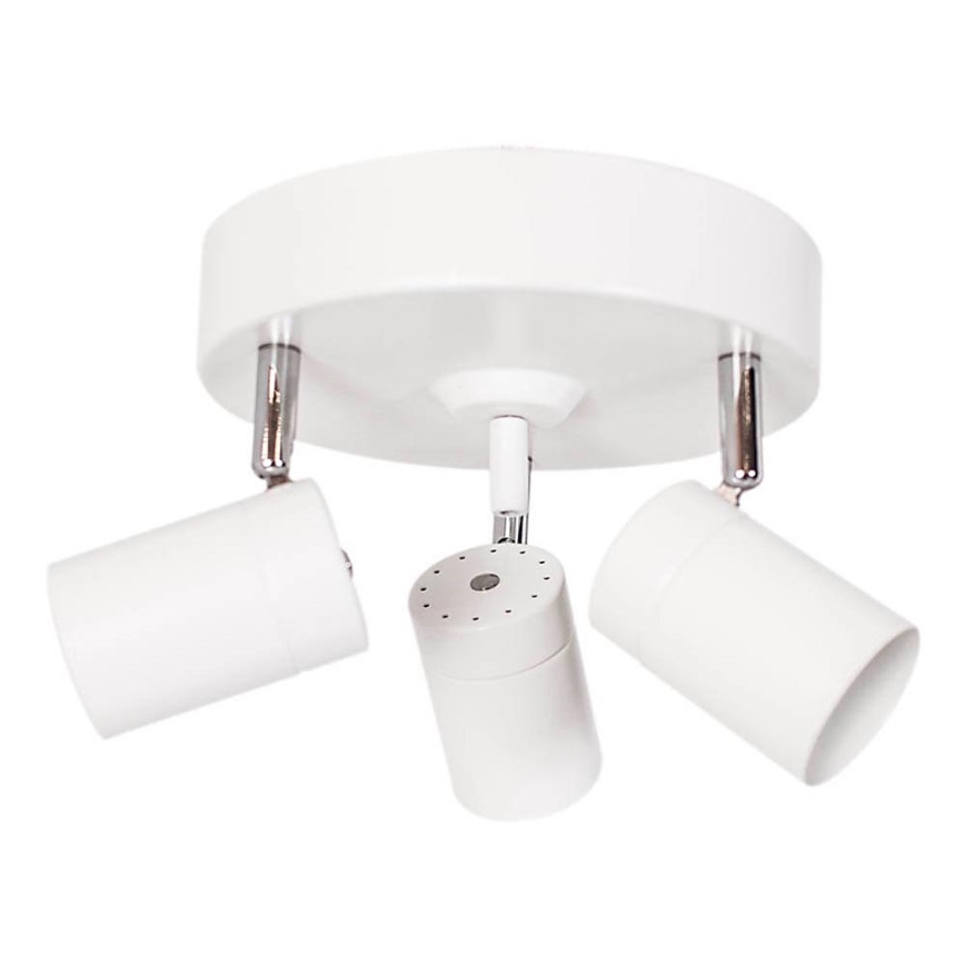 ByRydens - Oświetlenie punktowe CORRECT 3xGU10/7W/230V biały śr. 20 cm