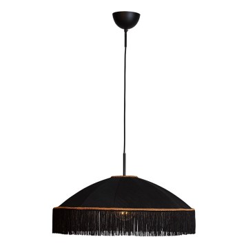 ByRydens - Żyrandol na lince FRANCIS 1xE27/5W/230V czarny