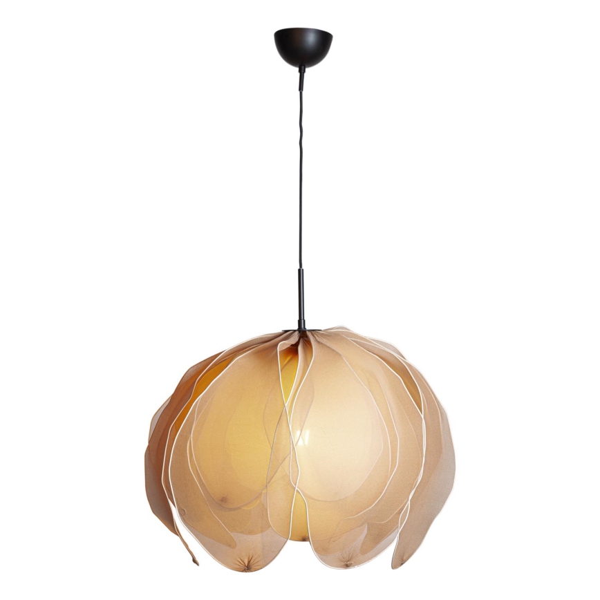 ByRydens - Żyrandol na lince LOU LOU 1xE27/5W/230V beżowy śr. 80 cm
