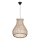 ByRydens - Żyrandol na lince SEAGRASS 1xE27/8W/230V beżowy śr. 49 cm