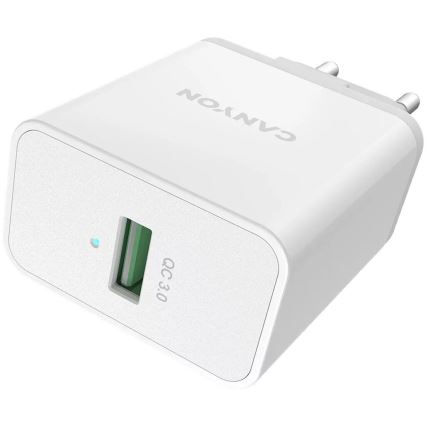 Canyon - Adapter ładujący 1xUSB/230V