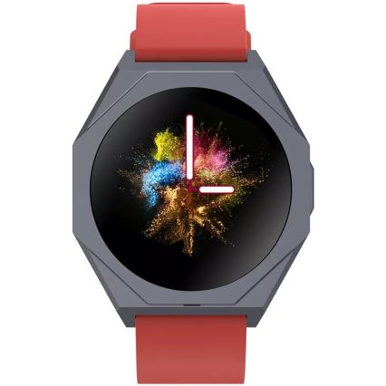 Canyon - Inteligentny zegarek OTTO IP68 czerwony