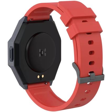 Canyon - Inteligentny zegarek OTTO IP68 czerwony