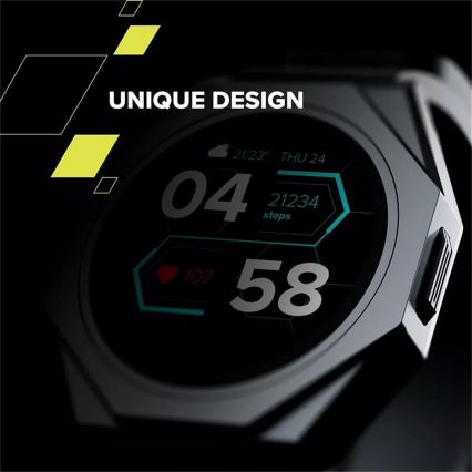 Canyon - Inteligentny zegarek OTTO IP68 czerwony