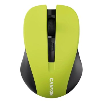 Canyon - Mysz bezprzewodowa 800/1000/1200 DPI 2xAAA żółty