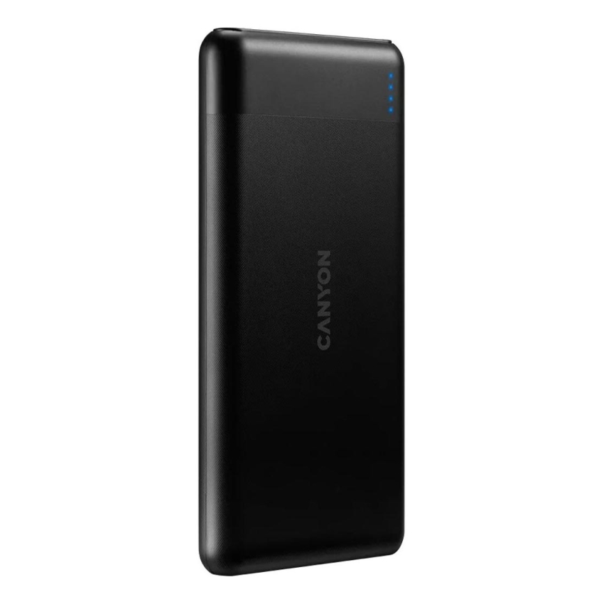 Canyon - Power Bank Power Delivery 10000 mAh czarny
