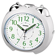 Casio - Alarm clock 1xLR14 biały/chrom