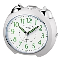 Casio - Budzik 1xLR14 biały/chrom błyszczący