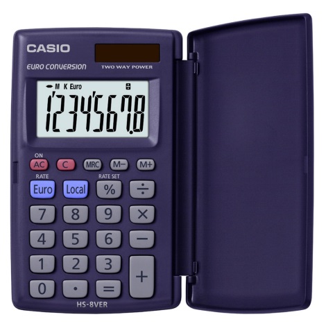 Casio - Kalkulator kieszonkowy 1xLR54 niebieski