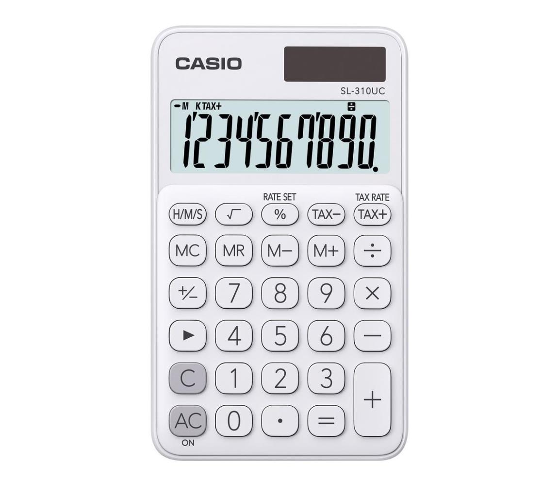 Casio - Kalkulator kieszonkowy 1xLR54 srebrny
