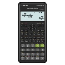 Casio - Kalkulator szkolny 1xLR44 czarny