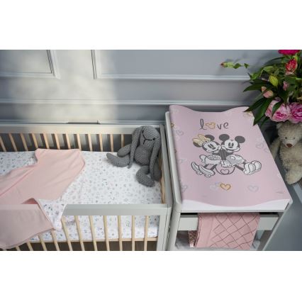 CebaBaby - Przewijak dwustronny COSY DISNEY 50x70 cm różowy