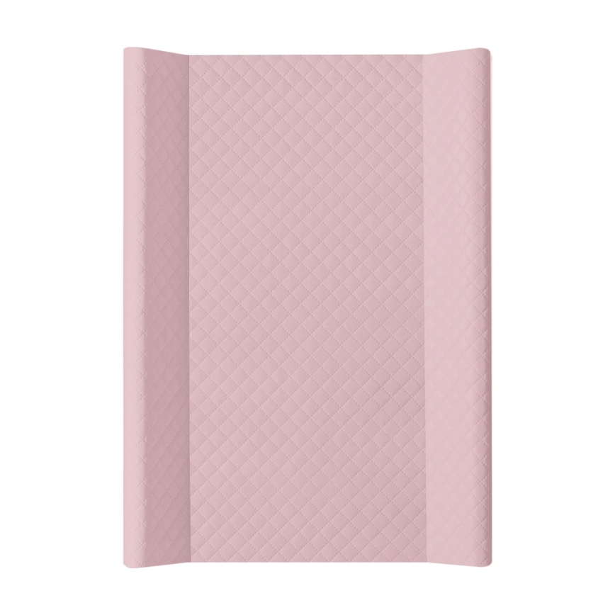 CebaBaby - Przewijak z deską stałą dwustronną COMFORT 50x70 cm różowy
