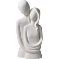 Ceramiczna dekoracja stołowa 20x9,5x7,5 cm szara