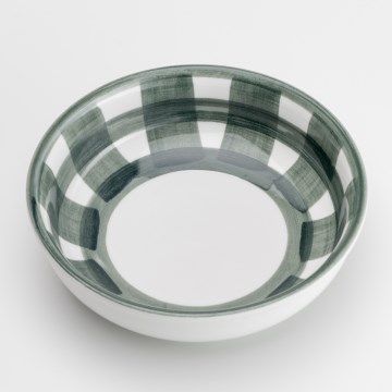 Ceramiczna miska na kompot 13 cm zielona