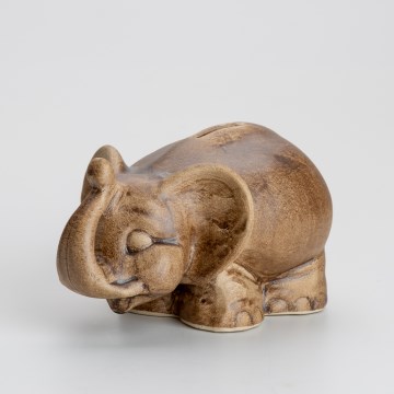 Ceramiczna skarbonka słonik