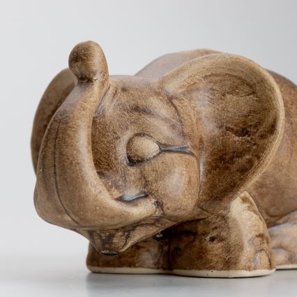 Ceramiczna skarbonka słonik