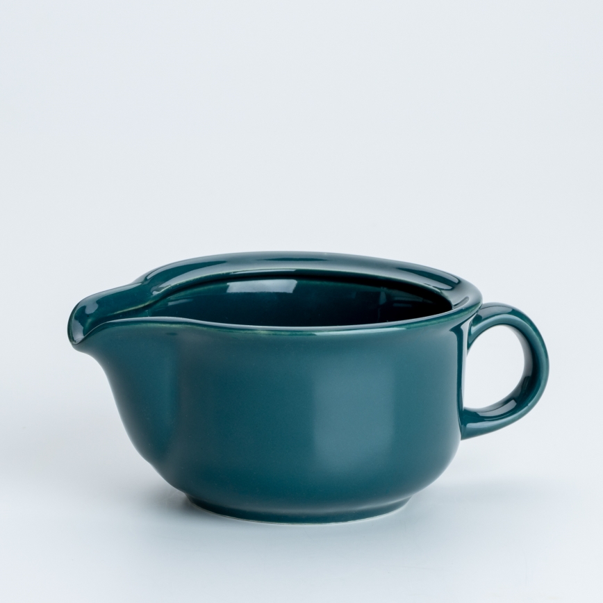 Ceramiczna sosjerka turkusowa