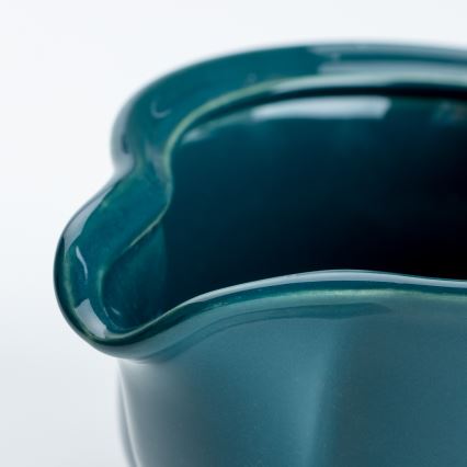 Ceramiczna sosjerka turkusowa