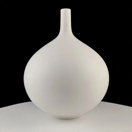 Ceramiczna waza 24 cm biała