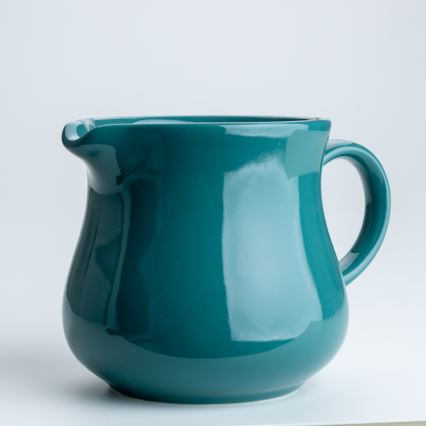 Ceramiczny dzbanek Alena 0,75 l turkusowy