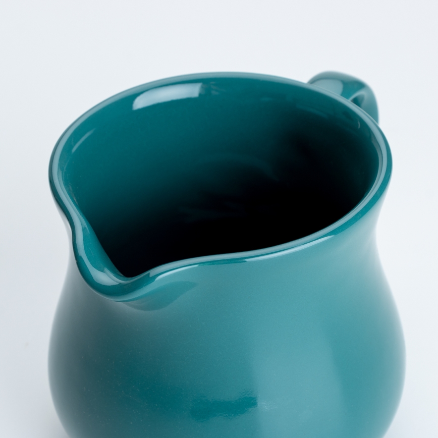 Ceramiczny dzbanek Alena 0,75 l turkusowy