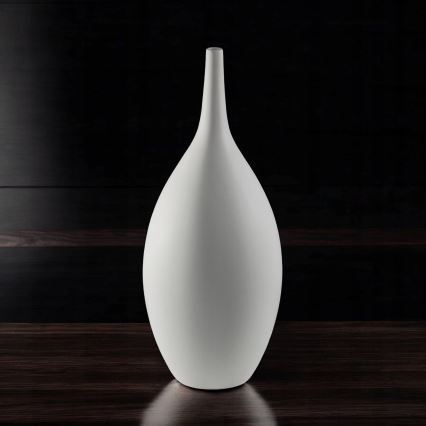 Ceramiczny wazon 47 cm, biały