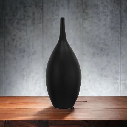 Ceramiczny wazon 47 cm, czarny
