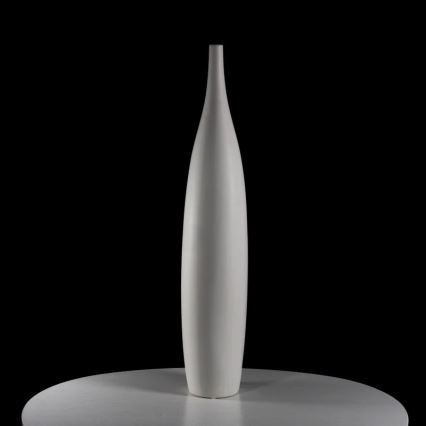 Ceramiczny wazon 70 cm, biały