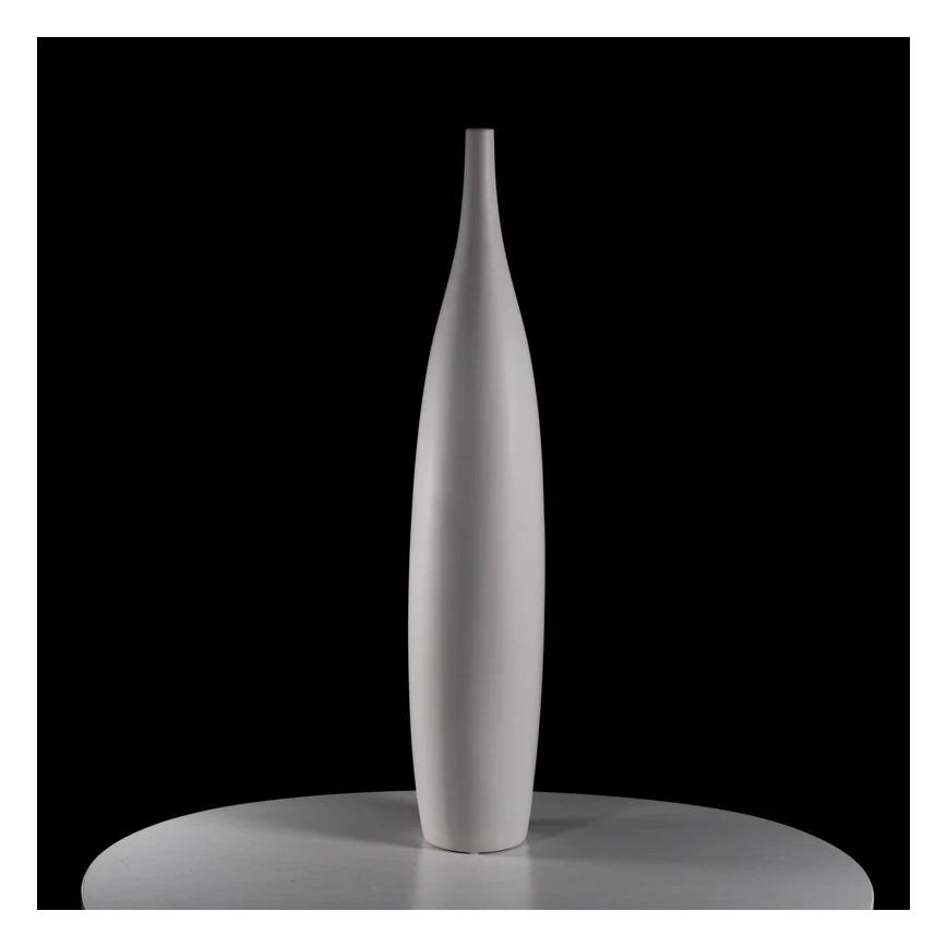 Ceramiczny wazon 70 cm, biały