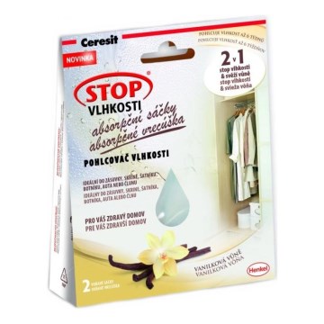 Ceresit - Woreczki pochłaniające 2x 50 g wanilia