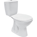 Cersanit K08-029 - Stojąca miska WC z deską sedesową PRESIDENT, ceramika/biała