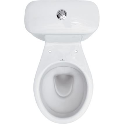 Cersanit K08-029 - WC stojąca z deską PRESIDENT ceramika/biały