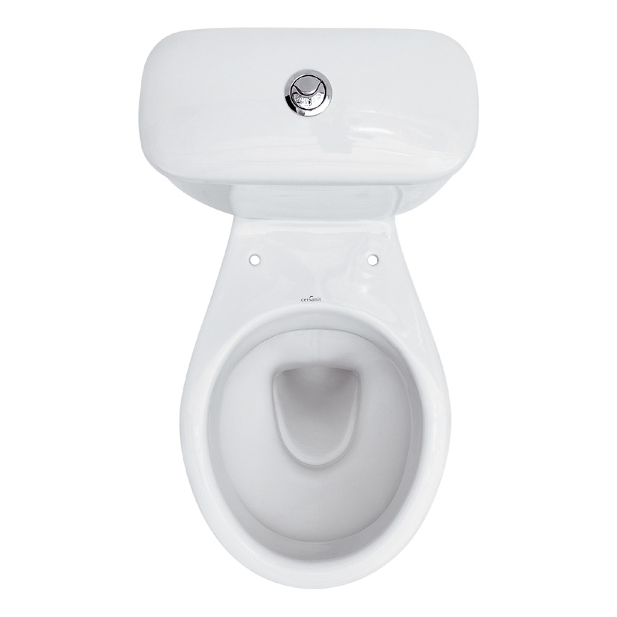 Cersanit K08-029 - WC stojąca z deską PRESIDENT ceramika/biały