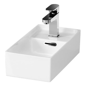 Cersanit K114-004 - Umywalka nablatowa CREA 22x40 cm ceramika/biały połysk